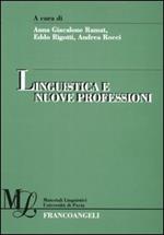 Linguistica e nuove professioni