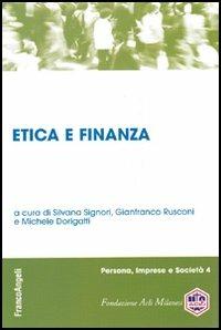 Etica e finanza - copertina