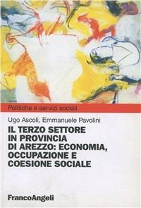 Il terzo settore in provincia di Arezzo. Economia, occupazione e coesione sociale - Ugo Ascoli,Emmanuele Pavolini - copertina