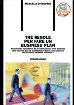 Tre regole per fare un business plan