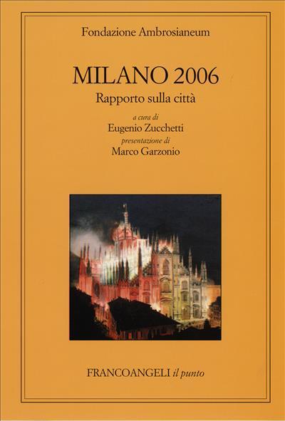 Milano 2006. Rapporto sulla città - copertina
