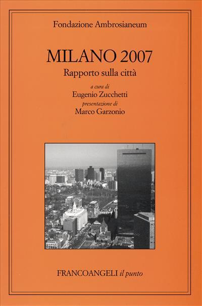 Milano 2007. Rapporto sulla città - copertina