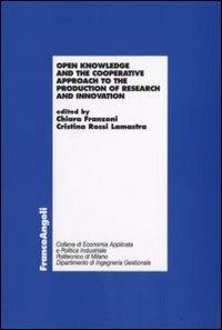Open knowledge and the cooperative approach to the production of research and innovation - copertina
