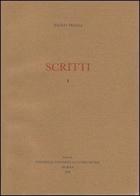 Scritti vol. 1-3 - Paolo Frezza - copertina