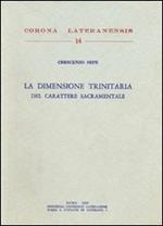 La dimensione trinitaria del carattere sacramentale