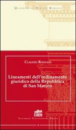 Lineamenti dell'ordinamento giuridico della Repubblica di San Marino