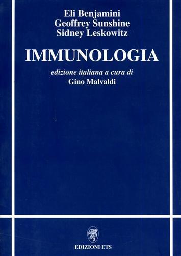 Immunologia - Eli Benjamini,Geoffrey Sunshine,Sidney Leskowitz - copertina