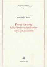 Forme romanze della funzione predicativa. Teorie, testi, tassonomie