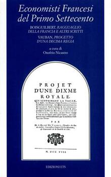 Economisti francesi del primo Settecento