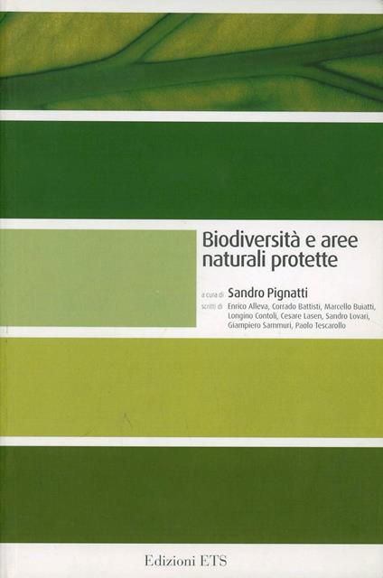 Biodiversità e aree naturali protette - copertina