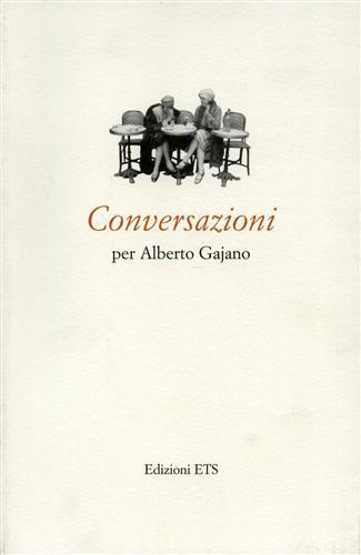 Conversazioni per Alberto Gajano - copertina