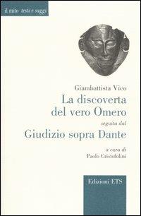 La discoverta del vero Omero-Giudizio sopra Dante - Giambattista Vico - 2