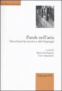 Parole nell'aria. Sincretismi fra musica e altri linguaggi - copertina