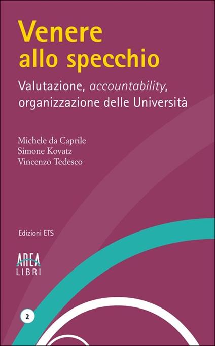 Venere allo specchio. Valutazione, accountability, organizzazione delle università - copertina