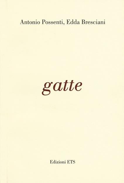 Gatte - Edda Bresciani,Antonio Possenti - copertina