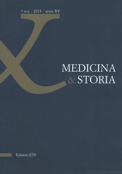 Medicina & storia (2015). Vol. 7 - copertina