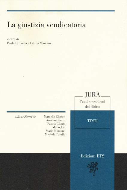 La giustizia vendicatoria - copertina