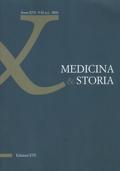Medicina & storia (2016). Vol. 9-10 - copertina