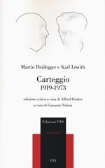 Carteggio 1919-1973