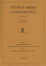 Studi e saggi linguistici (2017). Vol. 2