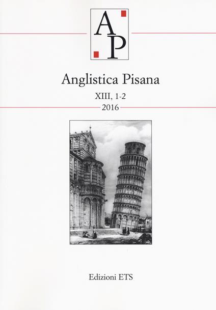 Anglistica pisana (2016). Vol. 1-2 - copertina
