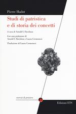 Studi di patristica e di storia dei concetti