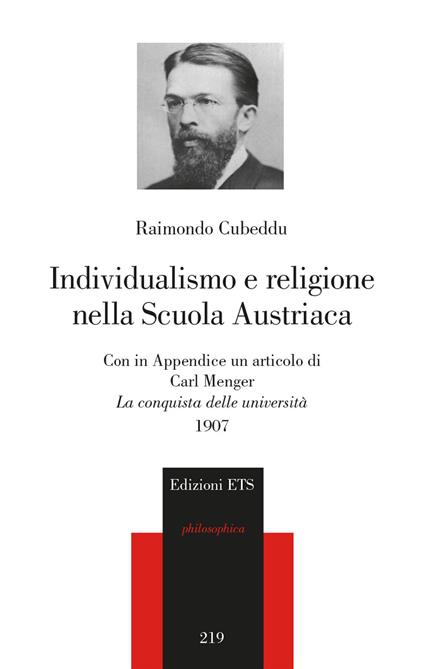 Individualismo e religione nella scuola austriaca - Raimondo Cubeddu - copertina