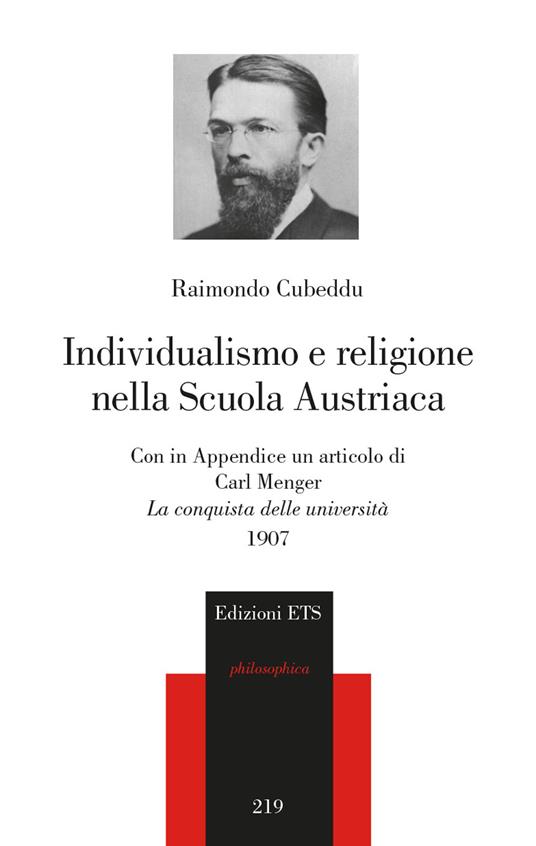 Individualismo e religione nella scuola austriaca - Raimondo Cubeddu - copertina