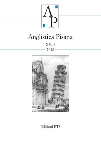 Anglistica pisana (2018). Vol. 1 - copertina