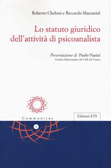 Lo statuto giuridico dell'attività di psicoanalista
