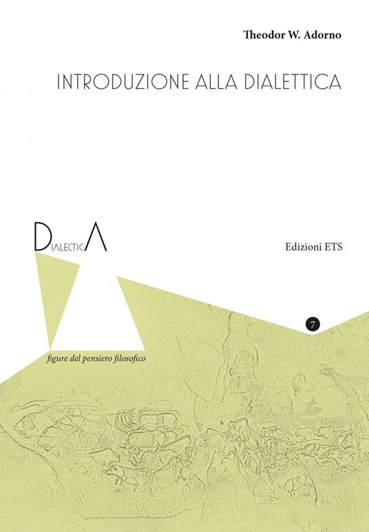 Introduzione alla dialettica - Theodor W. Adorno - copertina
