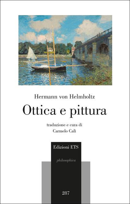 Ottica e pittura - Hermann von Helmholtz - copertina