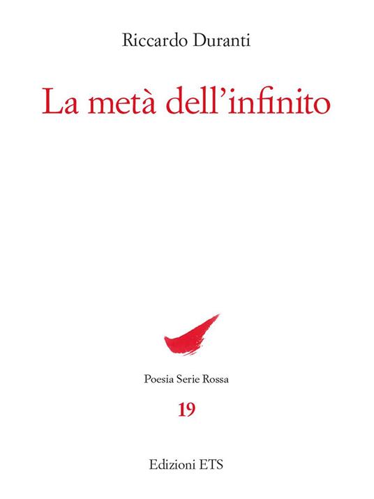 La metà dell'infinito - Riccardo Duranti - copertina