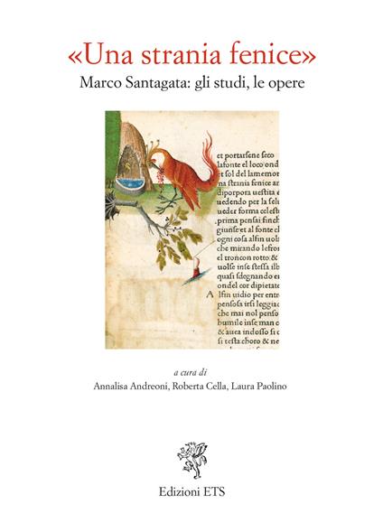 «Una strania fenice». Marco Santagata: gli studi, le opere - copertina