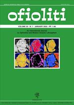 Ofioliti. An international journal on ophiolites and modern oceanic lithosphere (2025). Vol. 50/1