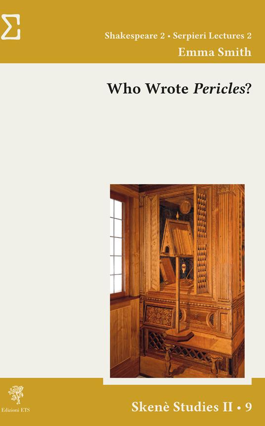 Who wrote «Pericles»? - Emma Smith - copertina
