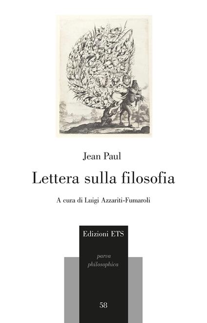 Lettera sulla filosofia - Jean Paul - copertina