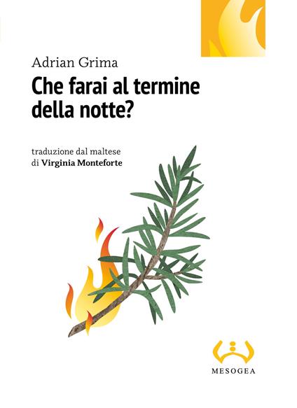 Che farai al termine della notte? - Adrian Grima - copertina