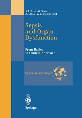 Sepsis and organ dysfunction. From basics to clinical approach - copertina