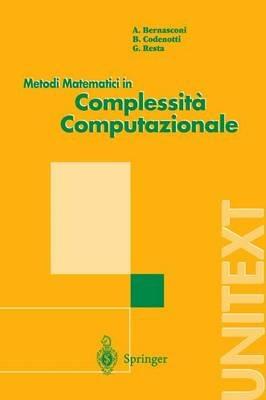 Metodi matematici in complessità computazionale - copertina