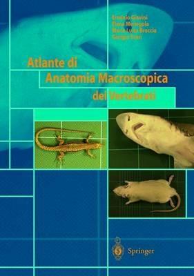 Atlante di anatomia macroscopica dei vertebrati - copertina