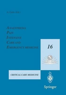A.P.I.C.E. Anaesthesia, pain, intensive care and emergency medicine - copertina