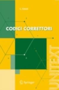 Codici correttori - Luca Giuzzi - copertina