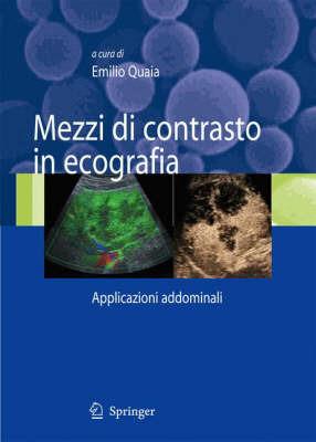 Mezzi di contrasto in ecografia. Applicazioni addominali - copertina