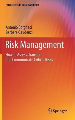 Risk management. How to assess, transfer and communicate critical risks - Antonio Borghesi,Barbara Gaudenzi - copertina