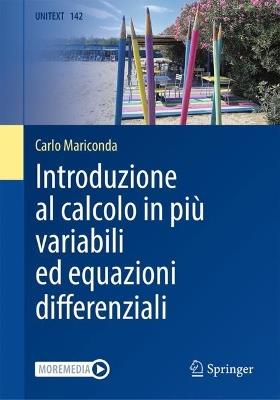 Introduzione al calcolo in più variabili ed equazioni differenziali - Carlo Mariconda - cover