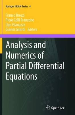 Analysis and Numerics of Partial Differential Equations - cover
