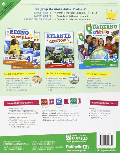 Il regno delle discipline. Area antropologica. Per la Scuola elementare. Con e-book. Con espansione online. Vol. 1 - Ivan Sciapeconi - 8