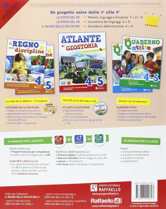 Il regno delle discipline. Area antropologica. Per la Scuola elementare. Con e-book. Con espansione online. Vol. 1 - Ivan Sciapeconi - 5