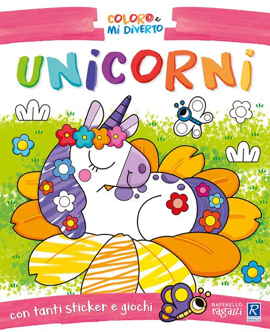 Unicorni. Coloro e mi diverto - Marta Sorte - copertina
